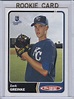 ZACK GREINKE ROOKIE CARD Baseball 2003 TOPPS TOTAL RC Kansas City ...