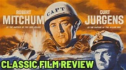 The Enemy Below (1957) CLASSIC FILM REVIEW | Submarine Movie | Robert ...