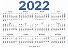 Printable Calendar 2022 Calendar 2022 Printable One Page Paper - Riset
