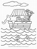 El arca de Noé Página para colorear | Sermons4Kids