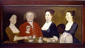 Portrait of John Potter (1716-1787) and his family including three ...