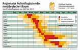 Pollenflugkalender: Stiftung Deutscher Polleninformationsdienst
