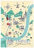 Map of Pimlico, London | Illustrated map, Pimlico, London map