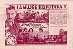 "LA MUJER DISPUTADA" MOVIE POSTER - "THE WOMAN DISPUTED" MOVIE POSTER