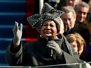 FILE PHOTO – Aretha Franklin singing during the inauguration ceremony ...