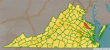 Map of Essex County, Virginia - Địa Ốc Thông Thái