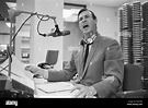 Bruce Morrow, better known as Cousin Brucie, on the air at WABC Radio ...