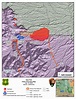 Map Of The Tunnel Fire In Arizona - World Map