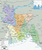 Bangladesh - Geografiske Kort over Bangladesh ~ Klima Naturali™