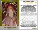 ® Santoral Católico ®: Oraciones a San Antonio de Abad