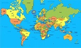 Mapa de Islandia en el mundo