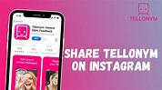 How to Share your Tellonym tell on Instagram Story - YouTube