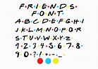 Friends Font SVG PNG Instant Download Friends Letters | Etsy