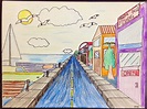 one point perspective drawing for kids - Kiersten Dougherty