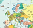 Europe Political Map, Political Map of Europe - Worldatlas.com