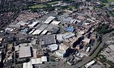 Bury Lancashire UK from the air | aerial photographs of Great Britain ...