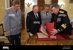 Moskau, Russland. 2. November 2018. Der russische Präsident Wladimir ...