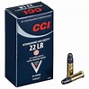 CCI Standard Velocity, .22LR, LRN, 40 Grain, 50 Rounds - 639073, .22lr ...