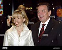 German chancellor gerhard schroeder wife hi-res stock photography and ...