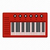 Instrument, key, keyboard, music, musical, piano, synthesizer icon