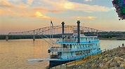 Riverboat Twilight Cruises on the Mississippi River | Mississippi River ...