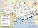 Political Map of Ukraine - Nations Online Project