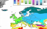 Climate map of Europe (from the "Updated world map of the Köppen-Geiger ...