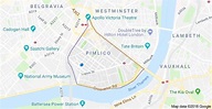 Map of Pimlico, London Budapest Airport, Visit Budapest, Taxi App, Safe ...