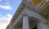 clásico arquitectónico columna. detalles de arquitectura de histórico ...