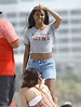 Gabrielle Union flashes her flat stomach as she enjoys a beach day in ...