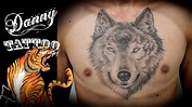 Tatuagem Lobo - Danny Tattoo (Wolf Tattoo) TimeLapse - YouTube