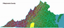 Pittsylvania County- Geography of Virginia