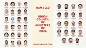 New Union Cabinet Ministers Of India List With Pdf 2022 Gkgigs