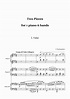 S Rachmaninov 2 Pieces In A Major 1 Piano 6 Hands Score And Parts Music ...