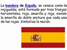 Los símbolos de la bandera Española La bandera