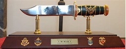 Franklin Mint -- "Brotherhood of Arms WWII Commemorative Knife " with ...