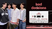 BTS ‘Bad Decisions’ Benny Blanco & Snoop Dogg (Jin, Jimin, V, Jungkook ...
