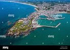 France, Manche, Cotentin, Granville (vue aérienne Photo Stock - Alamy