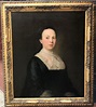 Frans van der Mijn - Oil painting Portrait of Lady Townsend 18th ...