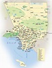 LA county cidades do mapa de Cidades no condado de Los Angeles mapa ...