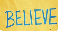 Ted Lasso BELIEVE sign — Artness! by Justin Brown