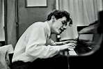 Glenn Gould in the CBS studio, New York, ca. 1955. Photo: Dan Weiner ...