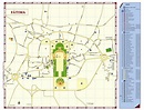 Mapa del Santuario de Fátima
