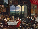 Paladar, audição e tato: Jan Brueghel o Velho