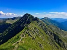 Romania, Fagaras Mountains, Moldoveanu Peak. Stock Photo - Image of ...
