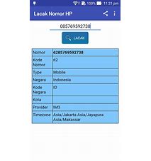 Lacak No HP Indonesia
