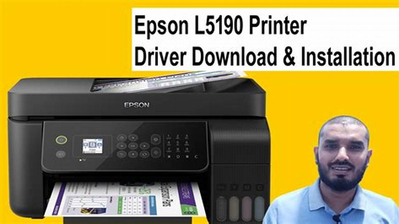 Epson L5190 Driver