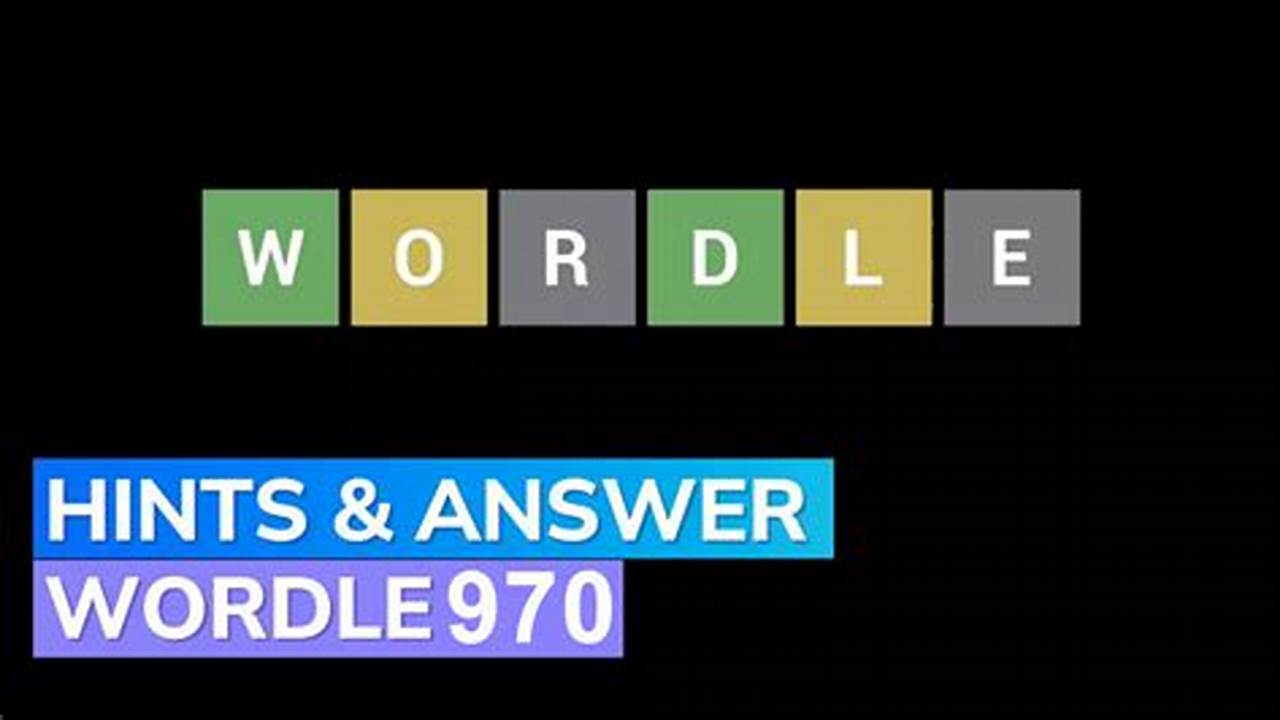 (February 14Th, 2024) Here Is How I Managed To Solve Wordle 970 In Four Guesses Today., 2024