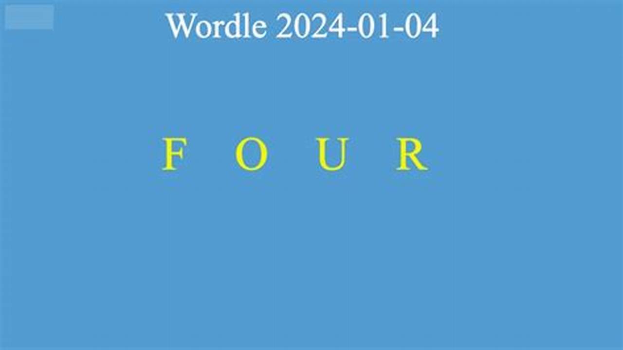 (February 24Th, 2024) Here Is How I Managed To Solve Wordle 980 In Four Guesses Today., 2024