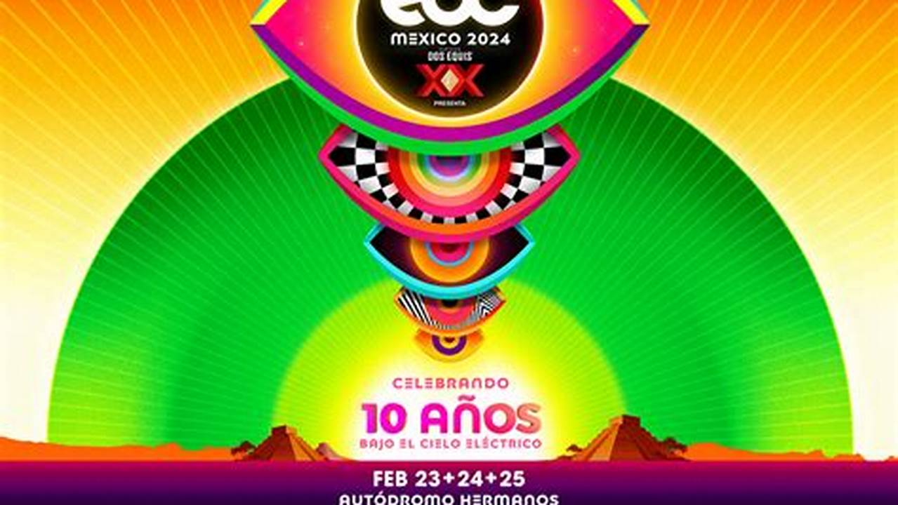 (Instagram / @Edc_Mexico) Días Y Fechas, 2024